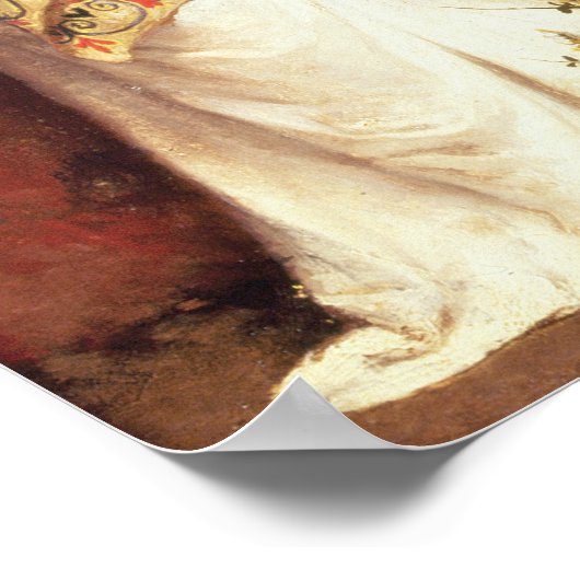 Alma-Tadema | In de Peristylum, 1866 Poster (Hoek)