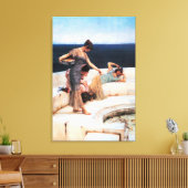 Alma-Tadema Klassieke Kunst Canvasprint Huisdecora Canvas Afdruk (Insitu (Woonkamer))