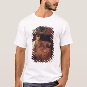 Alma-Tadema   Lesbia die over een Sparrow rijdt T-shirt
