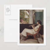 Alma-Tadema | Music Hath Charms Briefkaart (Voorkant / Achterkant)