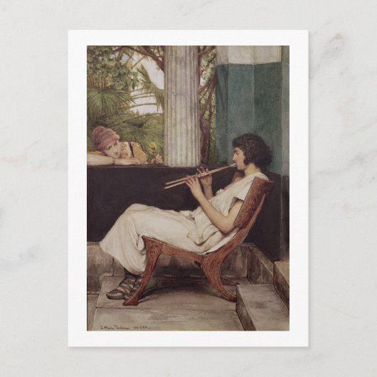 Alma-Tadema | Music Hath Charms Briefkaart (Voorkant)