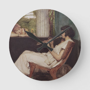 Alma-Tadema   Music Hath Charms Ronde Klok