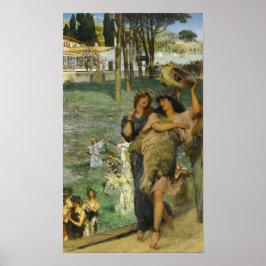 Alma-Tadema - Onderweg Poster
