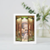 Alma-Tadema Open Deur naar De Baden Briefkaart (Staand voorkant)