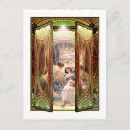 Alma-Tadema Open Deur naar De Baden Briefkaart