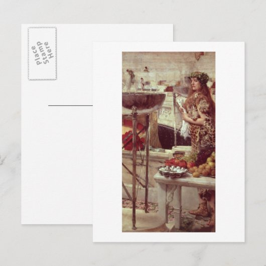 Alma-Tadema | Preparaten in het Colosseum, 1912 Briefkaart (Voorkant / Achterkant)