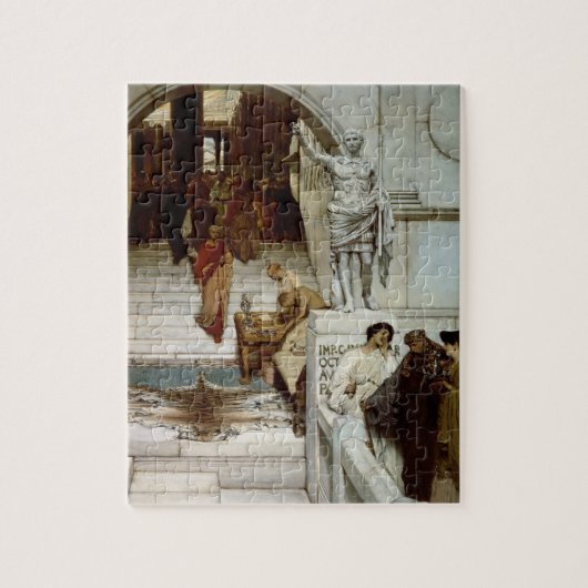 Alma-Tadema | Publiek in Agrippa, 1875 Legpuzzel (Verticaal)