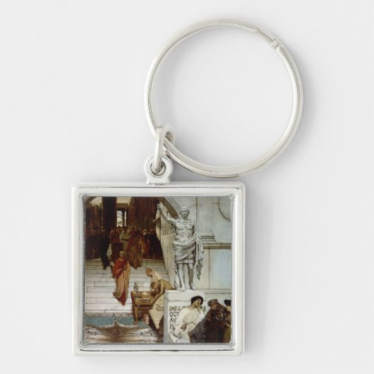 Alma-Tadema | Publiek in Agrippa, 1875 Sleutelhanger (Voorkant)