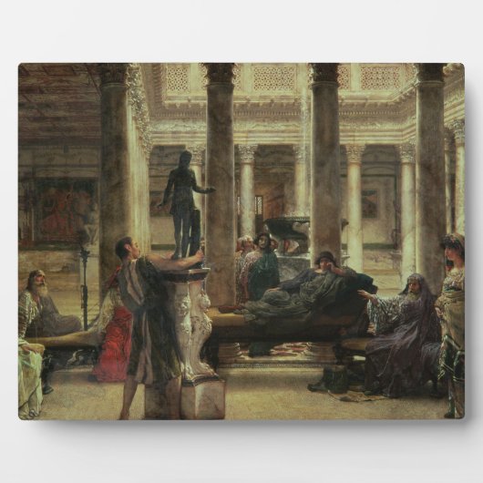 Alma-Tadema | Roman Art Lover, 1870 Fotoplaat (Voorkant)