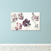 Alma-Tadema | ROZEN Canvas Afdruk (Insitu (Houten vloer))