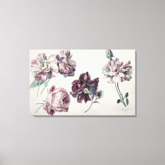 Alma-Tadema | ROZEN Canvas Afdruk (Voorkant)