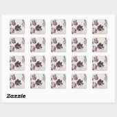 Alma-Tadema | ROZEN Vierkante Sticker (Vel)