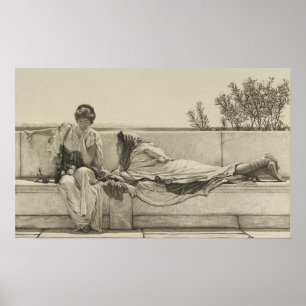 Alma-Tadema - Smeken Na 1878 Poster