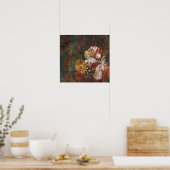 Alma-Tadema - stilstaand leven met tulpen Poster (Keuken)