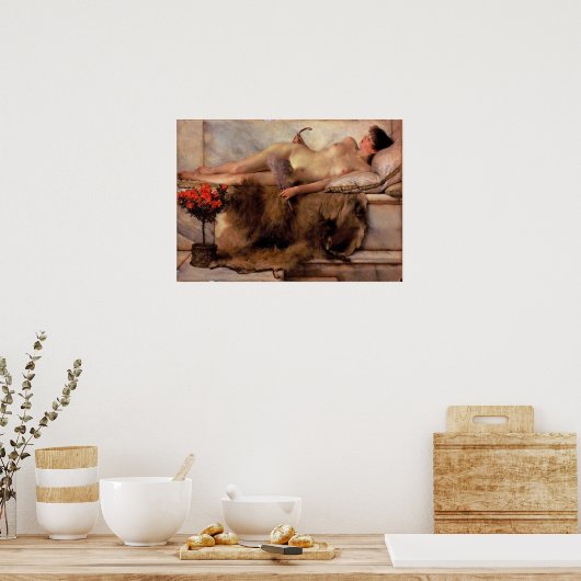 Alma-Tadema - Tepidarium Poster (Keuken)
