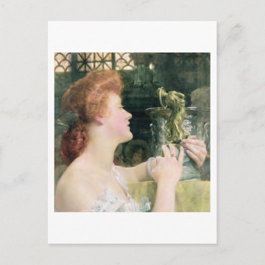 Alma-Tadema | The Golden Hour, 1908 Briefkaart (Voorkant)