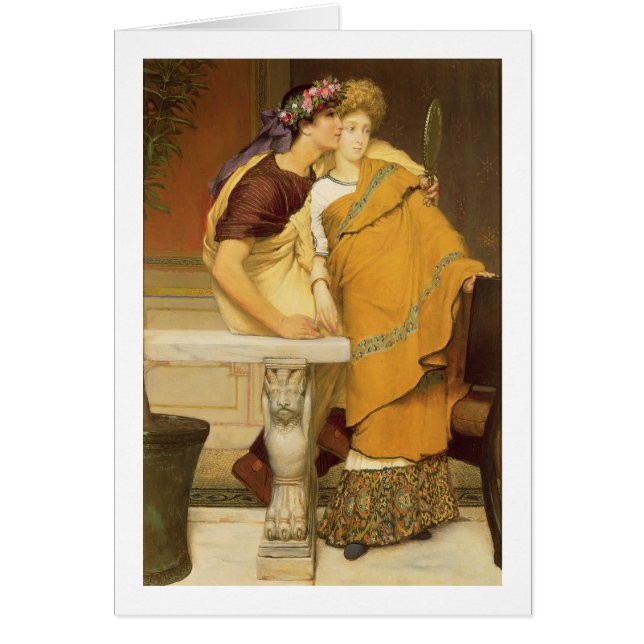 Alma-Tadema | The Mirror, 1868 (Voorkant)