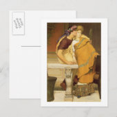 Alma-Tadema | The Mirror, 1868 Briefkaart (Voorkant / Achterkant)
