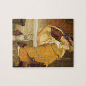 Alma-Tadema | The Mirror, 1868 Legpuzzel (Horizontaal)