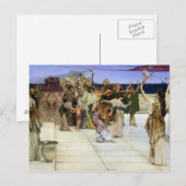 Alma-Tadema |Toewijzing aan Bacchus Briefkaart (Voorkant / Achterkant)