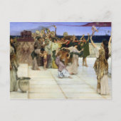 Alma-Tadema |Toewijzing aan Bacchus Briefkaart (Voorkant)