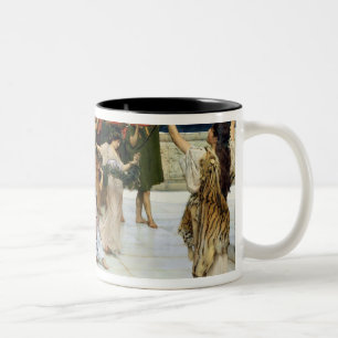 Alma-Tadema  Toewijzing aan Bacchus Tweekleurige Koffiemok