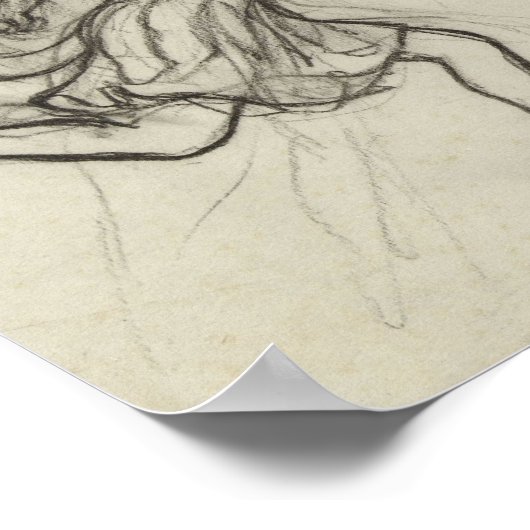 Alma-Tadema - Twee vechtende gymnasiasten met... Poster (Hoek)