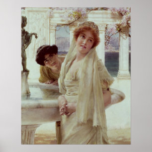 Alma-Tadema   Verschil van mening Poster