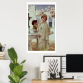 Alma-Tadema | Verschil van mening Poster (Thuiskantoor)