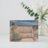 Alma-Tadema | Verwacht, 1885 Briefkaart (Staand voorkant)