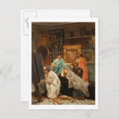 Alma-Tadema | Verzamelaar ten tijde van Augustus Briefkaart (Voorkant / Achterkant)