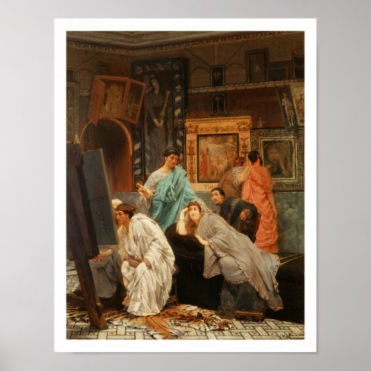 Alma-Tadema | Verzamelaar ten tijde van Augustus Poster (Voorkant)