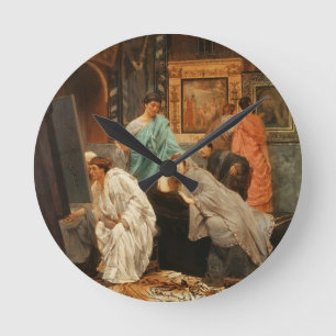 Alma-Tadema Verzamelaar ten tijde van Augustus Ronde Klok