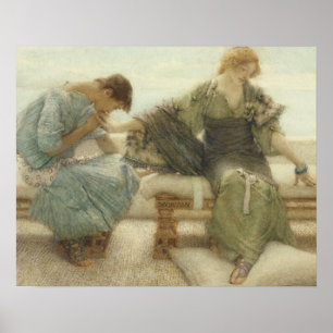 Alma-Tadema   Vraag me niet meer, 1886 Poster