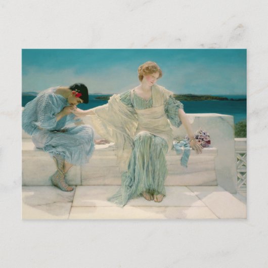 Alma-Tadema | Vraag me niet meer, 1906 Briefkaart (Voorkant)