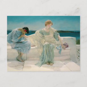 Alma-Tadema   Vraag me niet meer, 1906 Briefkaart