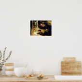 Alma-Tadema | Welkomstvoetstappen, 1883 Poster (Keuken)