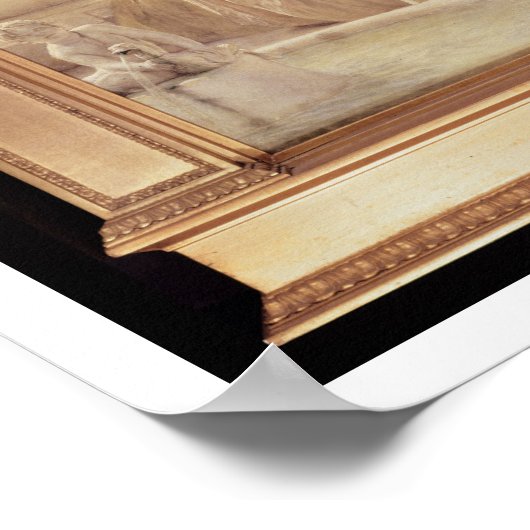 Alma-Tadema | Whispering Noon, 1896 Poster (Hoek)