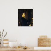 Alma-Tadema - Zelfportret Poster (Keuken)