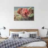 Alma-Tadema | zomeraanbod 1911 Canvas Afdruk (Insitu (Slaapkamer))