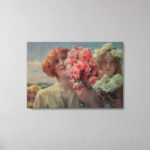 Alma-Tadema zomeraanbod 1911 Canvas Afdruk