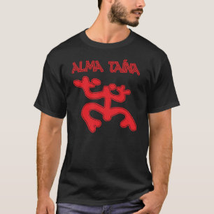 Alma Taina Red Coqui - Taino-versie van de coqui T-shirt