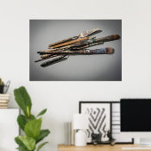 Alma Thomas's schildergereedschap Poster (Thuiskantoor)