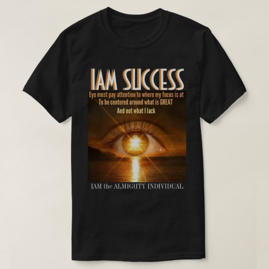 ALMACHTIG INDIVIDU T-SHIRT (Design voorkant)