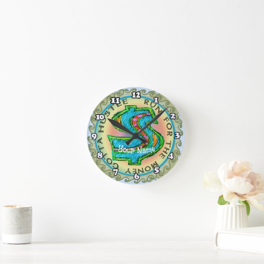 almachtige dollar ronde klok (Huis)