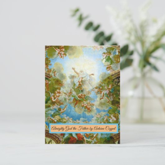 Almachtige God Briefkaart (Staand voorkant)