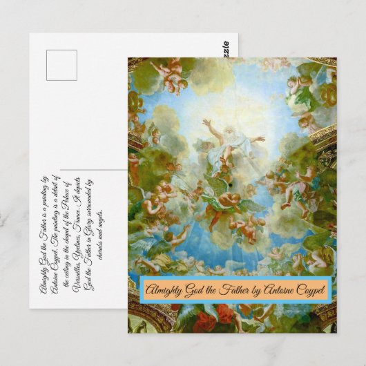 Almachtige God Briefkaart (Voorkant / Achterkant)