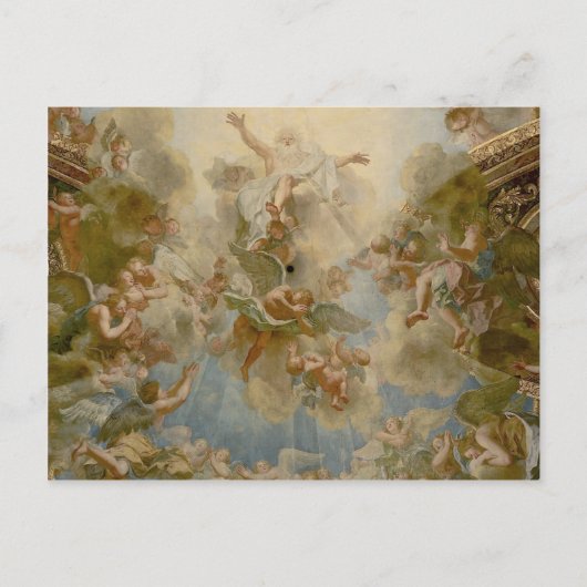 Almachtige God de Vader - Paleis van Versailles Briefkaart (Voorkant)