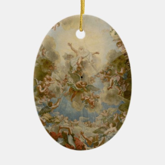 Almachtige God de Vader - Paleis van Versailles Keramisch Ornament (Voorkant)
