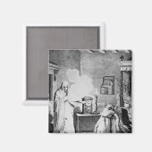 Almachtige God - Mijn moeder' Magneet (Voorkant / Achterkant)